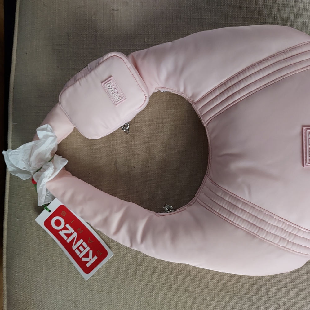 Kenzo Pink Padded Shoulder Bag